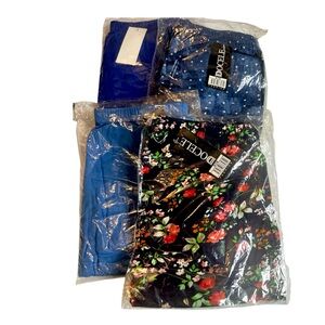 #45. 4PK Floral and Polka Dot Clothing Bundle